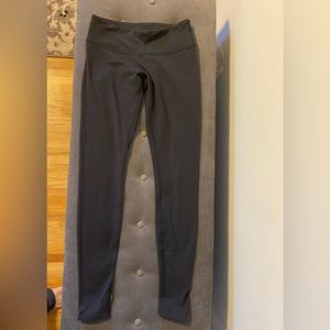 Wunder Under Lululemon Size 6 Black Leggings